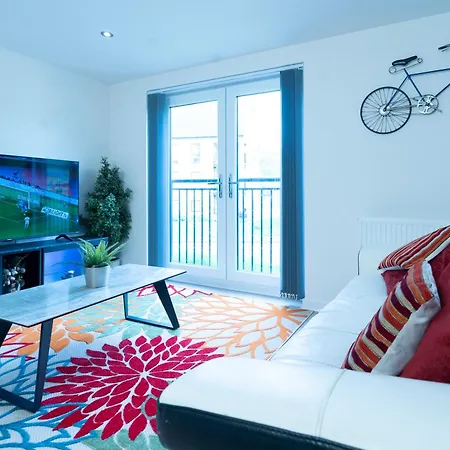 Luxury Ground Floor 2 Bedroom Apartment Free Wifi & Parking Sheffield Exterior photo