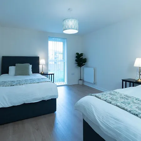 Luxury Ground Floor 2 Bedroom Apartment Free Wifi & Parking Sheffield Exterior photo